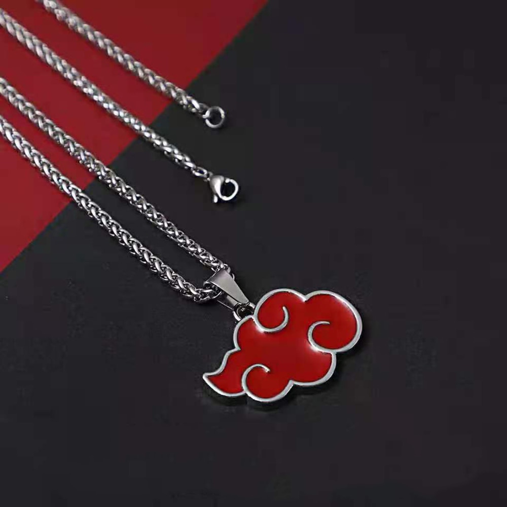 Naruto – Akatsuk’s Red Cloud Themed Beautiful Pendant Pendants & Necklaces