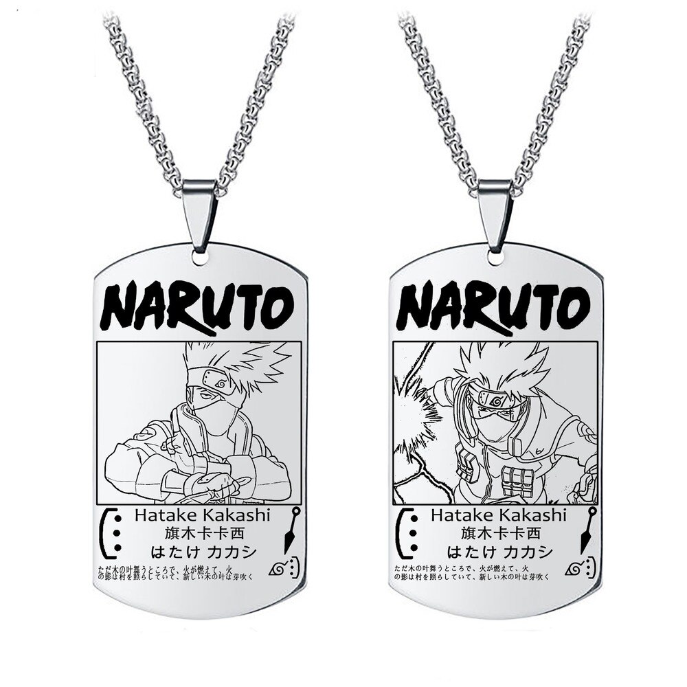 Naruto – Different Characters Themed Premium Pendants (20+ Designs) Pendants & Necklaces