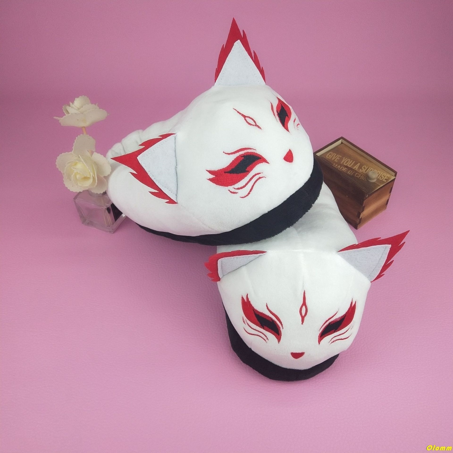 Cat x Dragon Themed Cute and Soft Winter Slippers for Indoor Shoes & Slippers
