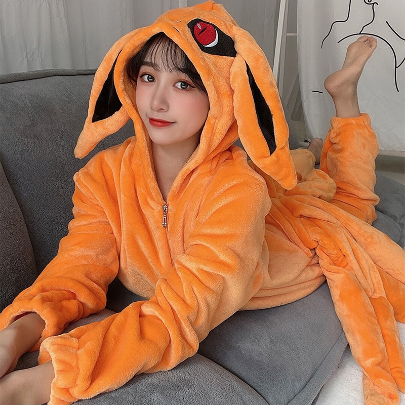 Naruto – Kurama Themed Cute Full Body Jumpsuit Jumpsuits & Pajamas