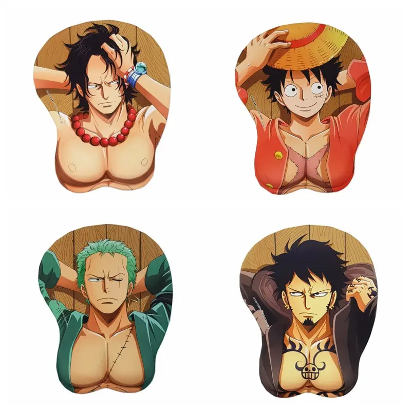 One Piece – The Best Four Themed Cool Gaming Mousepads (4 Designs) Keyboard & Mouse Pads