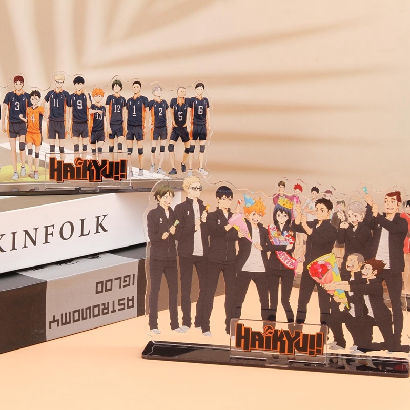 Haikyuu!! – Different Volleyball Teams Themed Acrylic Figure Stands (10+ Designs) Action & Toy Figures