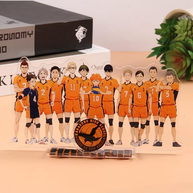 Haikyuu!! – Different Volleyball Teams Themed Acrylic Figure Stands (10+ Designs) Action & Toy Figures