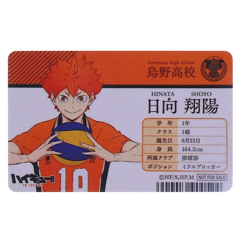 Buy Haikyuu!! - All Amazing Characters Themed Professional School ID ...