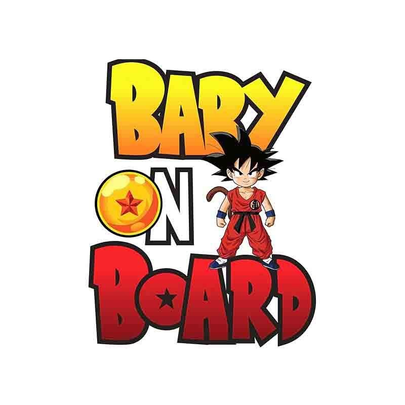 Dragon Ball – Baby Characters Themed Cute Car Stickers (10+ Designs) Car Decoration