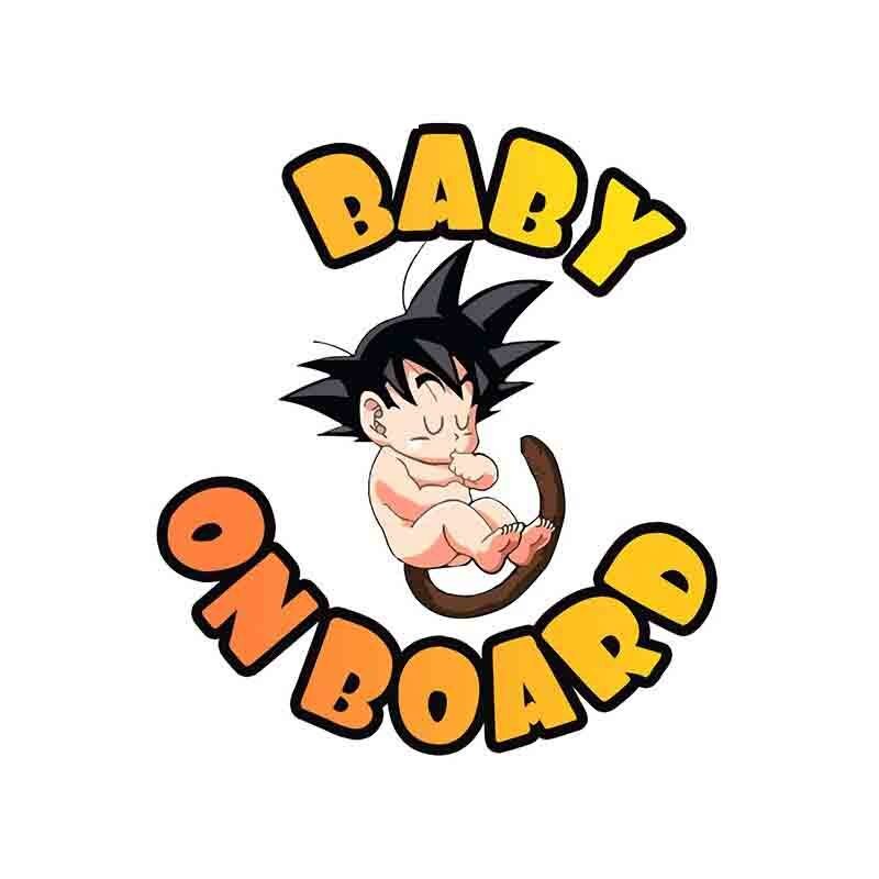 Dragon Ball – Baby Characters Themed Cute Car Stickers (10+ Designs) Car Decoration