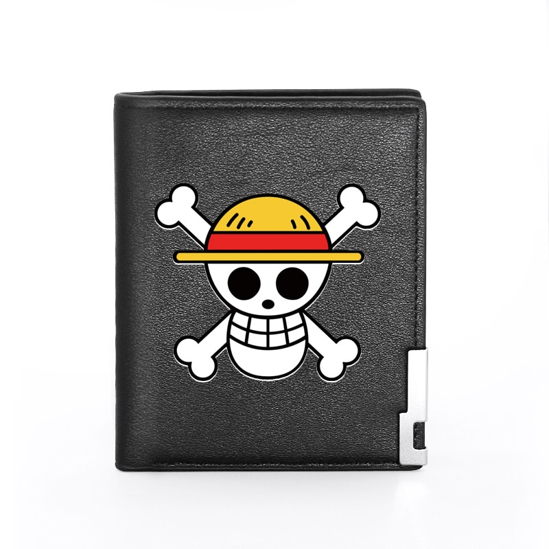 One Piece – Skull Luffy Themed PU Leather Card Wallets (2 Designs) Wallets