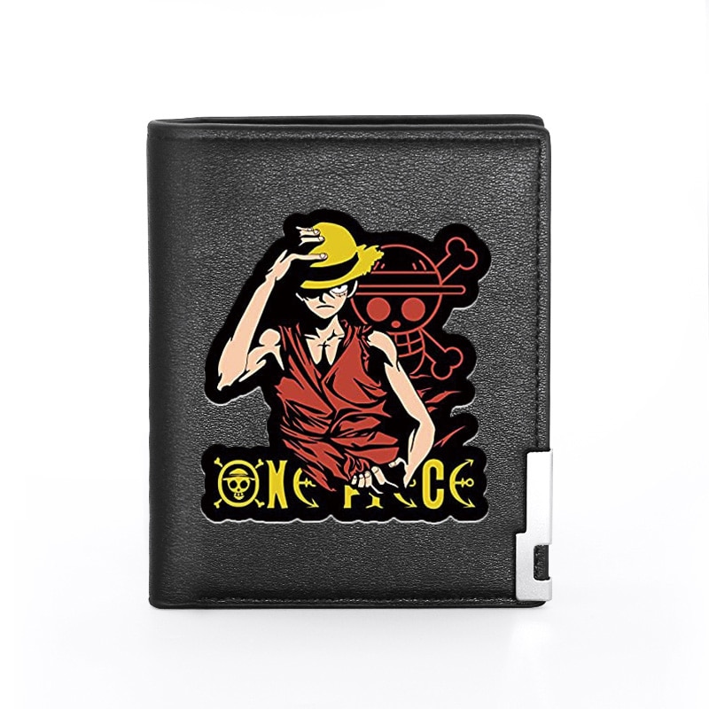 One Piece – Badass Luffy Themed PU Leather Card Wallets (2 Designs) Wallets