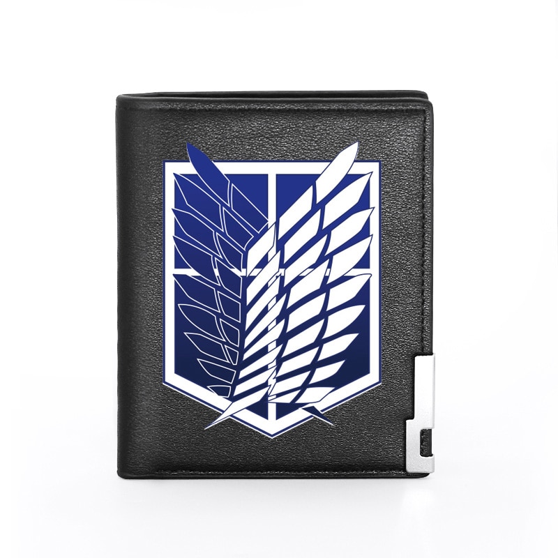 Attack on Titan – Wings of Freedom Themed PU Leather Card Wallets (8 Designs) Wallets
