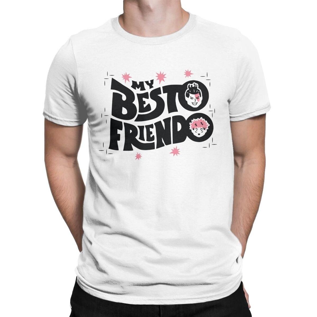 Jujutsu Kaisen – Yuji Itadori Saying Besto Friendo Themed Amazing T-Shirts (15+ Designs) T-Shirts & Tank Tops