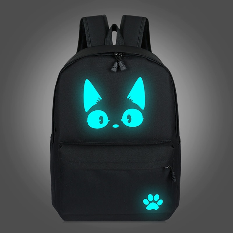 Jiji black cat kawaii Backpack by Too Much Fun