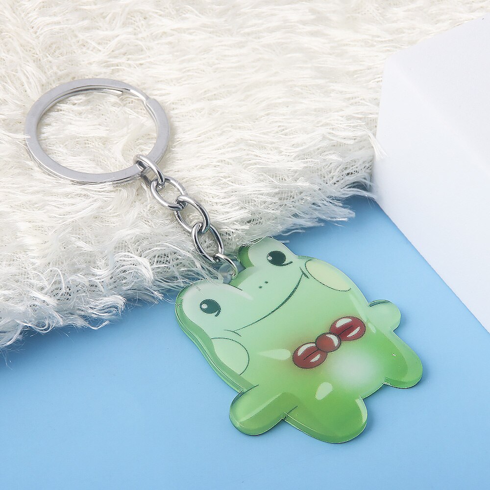 Killing Stalking – Yoonbum’s Frog Themed Acrylic Keychain Keychains