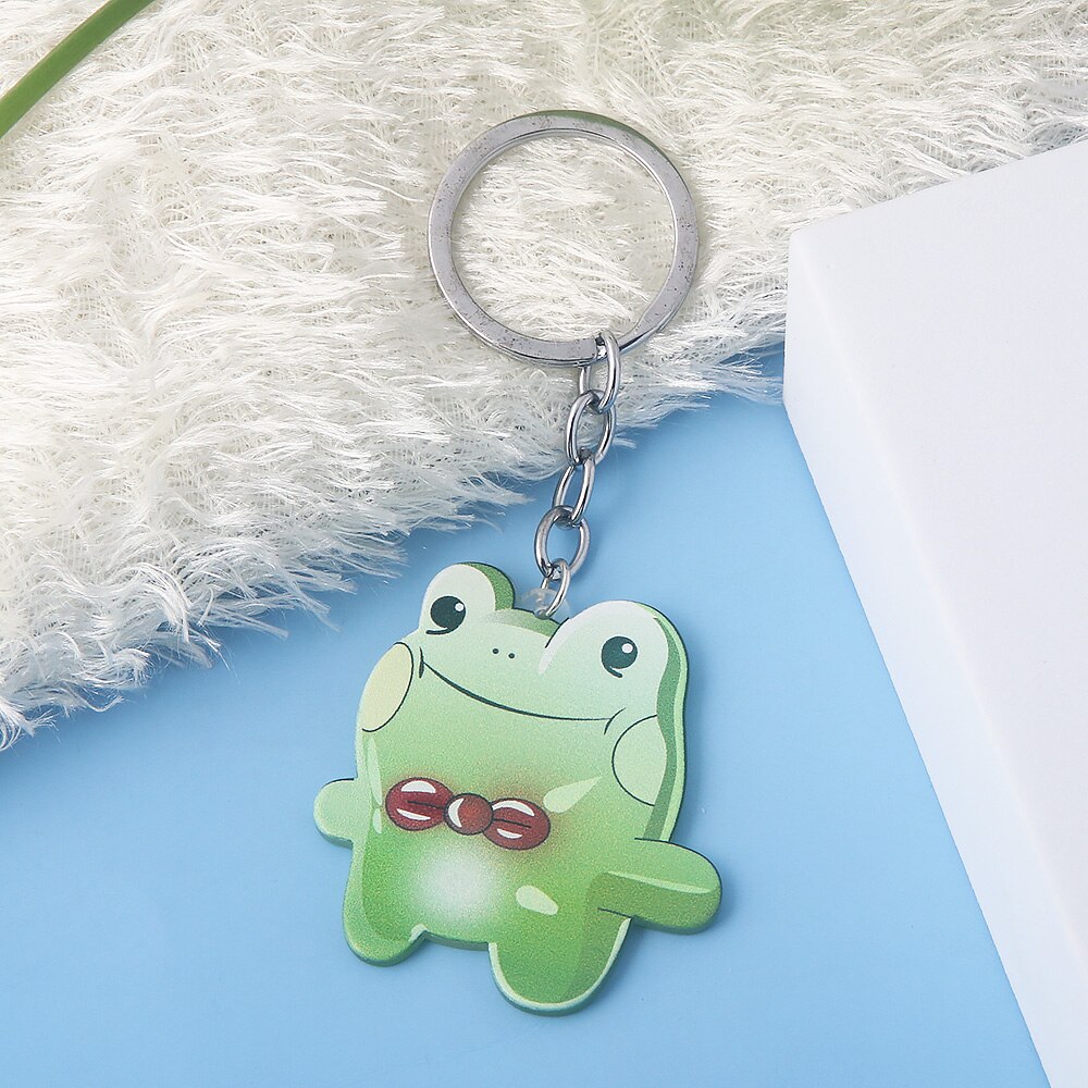 Killing Stalking – Yoonbum’s Frog Themed Acrylic Keychain Keychains