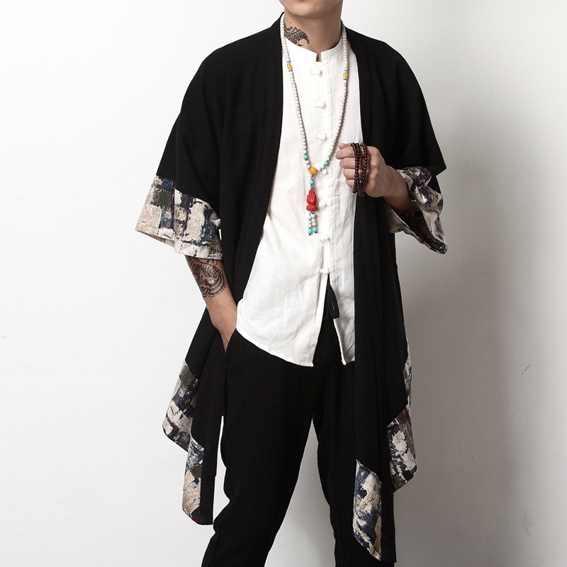 Japanese Traditional Styled Streetwear Kimonos or Cardigans (10+ Designs) Cosplay & Accessories
