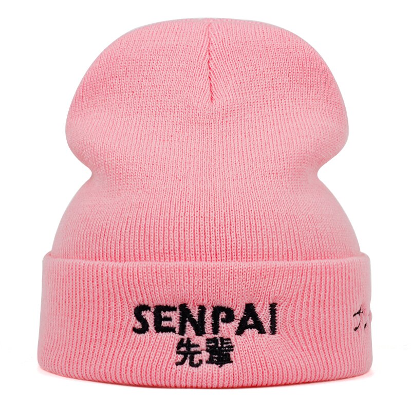 Senpai (English/Korean) Themed Amazing Beanie Hats (2 Designs) Caps & Hats