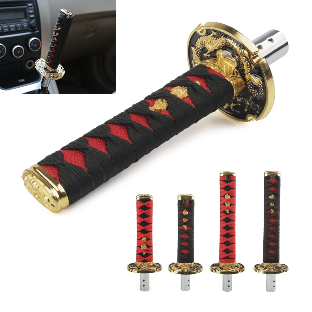 Japanese Samurais’ Themed Cool Sword Knobs For Car Gear Stick (4 Designs) Car Decoration
