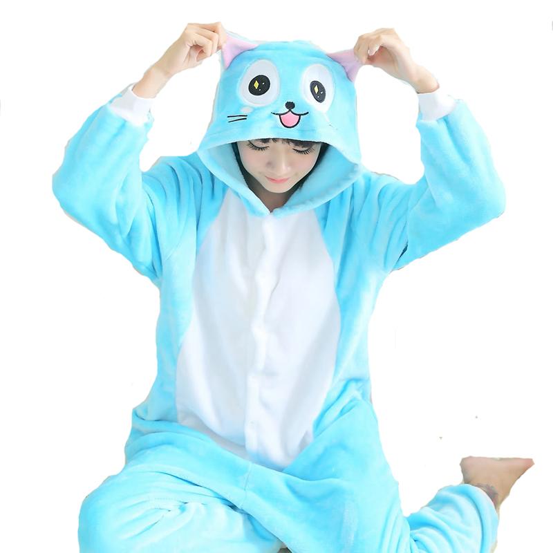 Fairy Tail – Happy Exceed Cat Pajamas Jumpsuits & Pajamas
