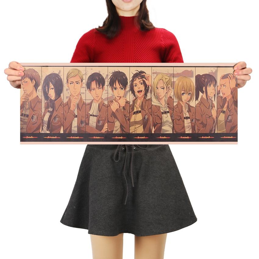 Attack on Titan – All great characters Poster Posters