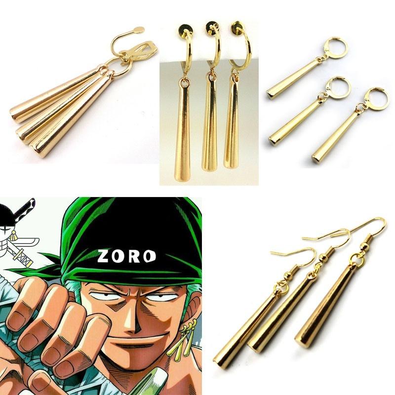 One Piece – Zoro’s Themed Stylish Earrings (4 Designs) Rings & Earrings