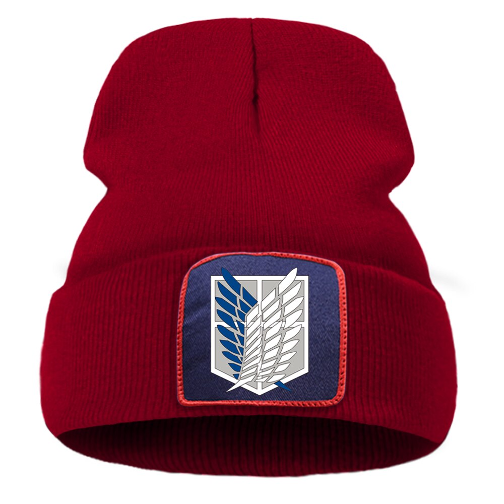 Buy Attack On Titan - Wings Of Freedom Themed Warm Knit Hats Or Beanies 