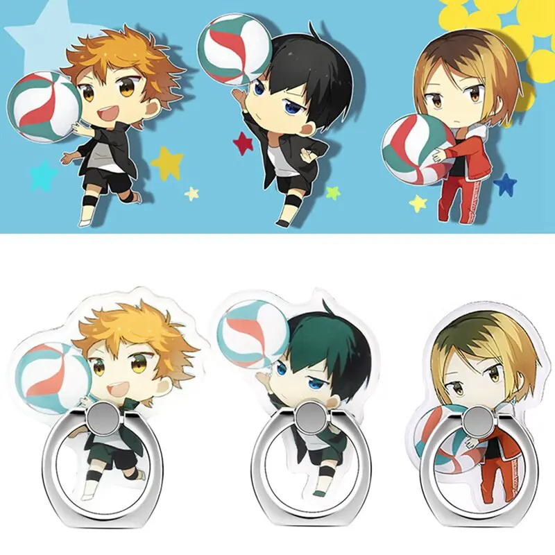 Haikyuu!! – Different Characters Themed Acrylic Phone Holders (6 Designs) Phone Accessories