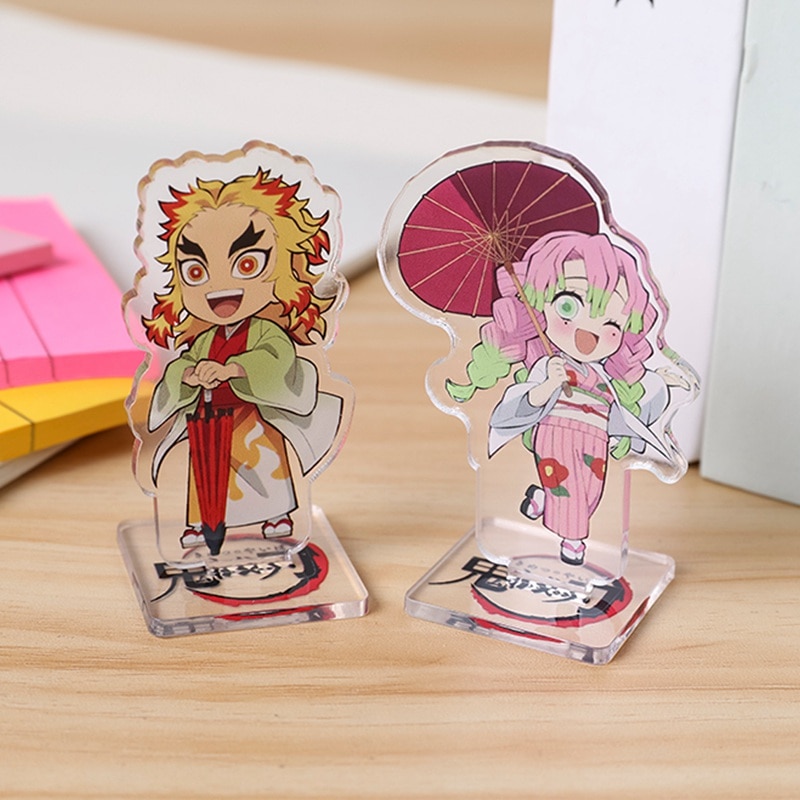 Demon Slayer – Different Characters Themed Acrylic Stands (10+ Designs) Action & Toy Figures