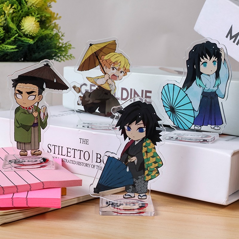 Demon Slayer – Different Characters Themed Acrylic Stands (10+ Designs) Action & Toy Figures