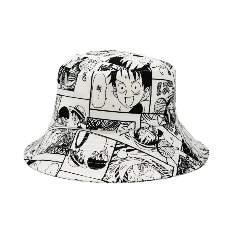 Buy One Piece - Luffy Themed Summer Fisherman or Bucket Hat (4