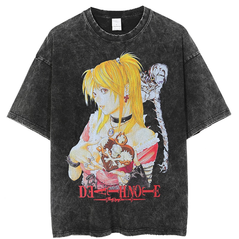 Death Note – Amane Misa Themed Beautiful Oversized T-Shirt T-Shirts & Tank Tops