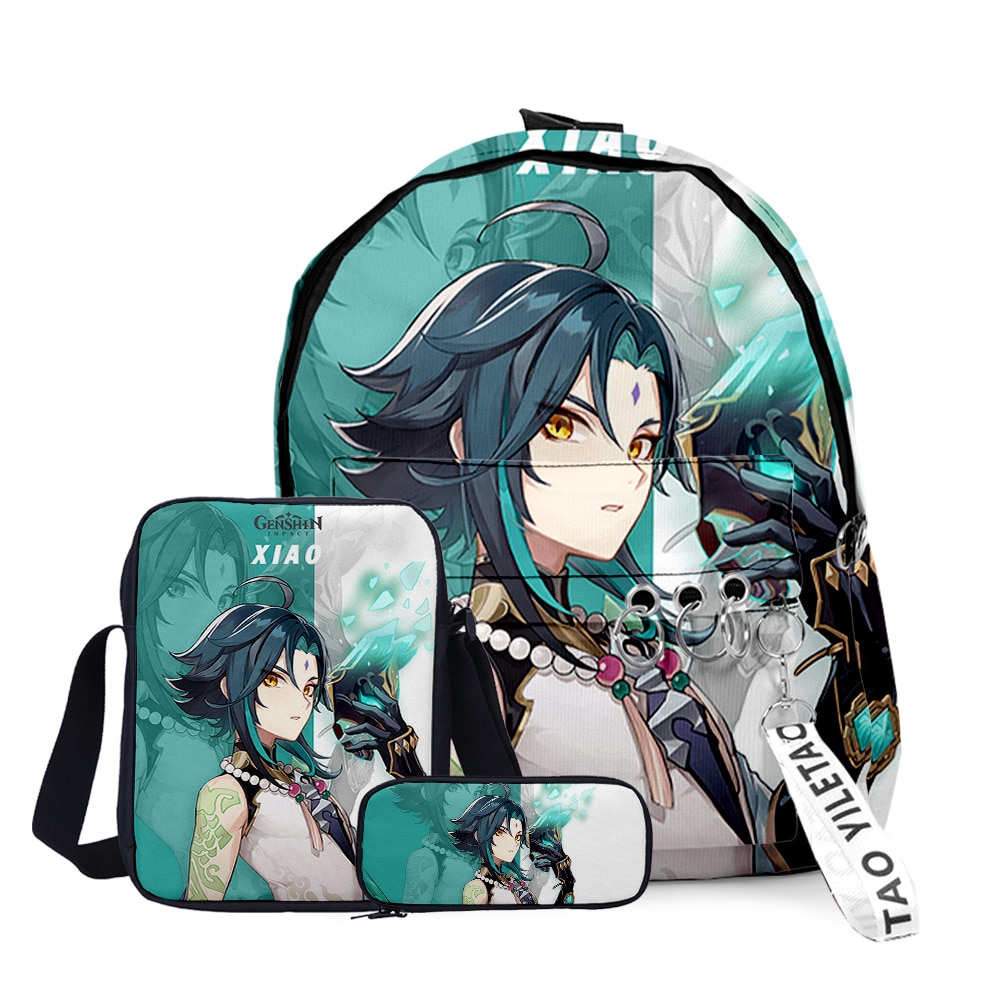 Genshin Impact – Different Characters Themed Schoolbags (20+ Designs) Bags & Backpacks