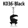 Black keychain