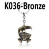 Bronze keychain