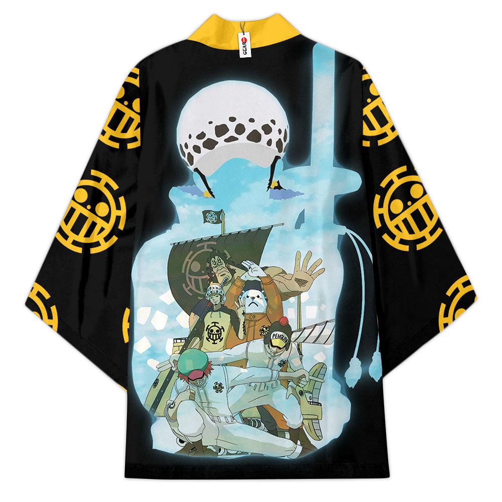 One Piece – Trafalgar D. Water Law Themed Cloak Cardigan (Different Sizes) Jackets & Coats