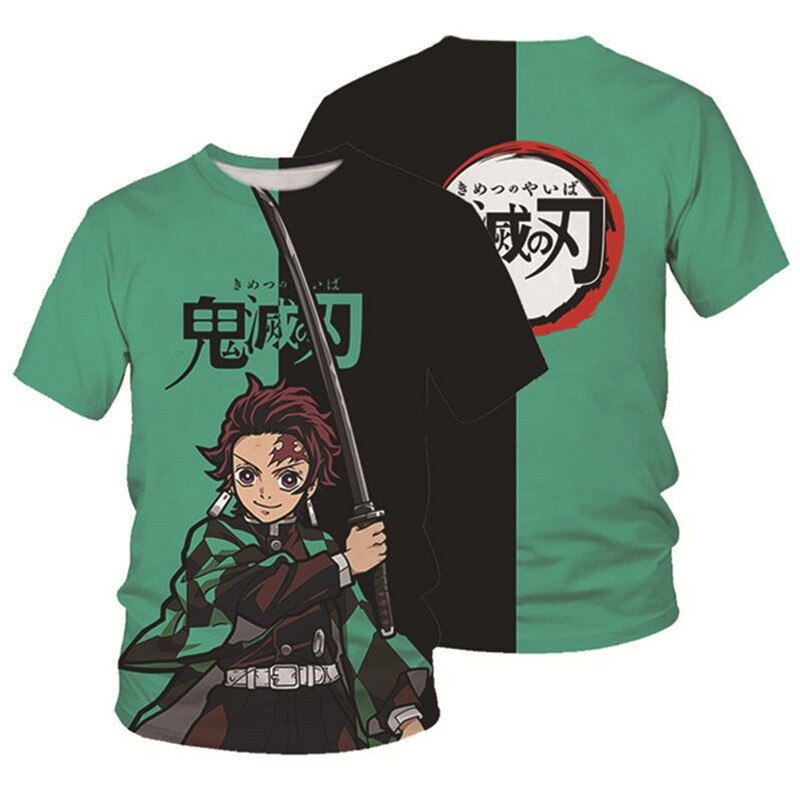 Demon Slayer – Different Characters Themed Stylish Printed T-Shirts (9 Designs) T-Shirts & Tank Tops