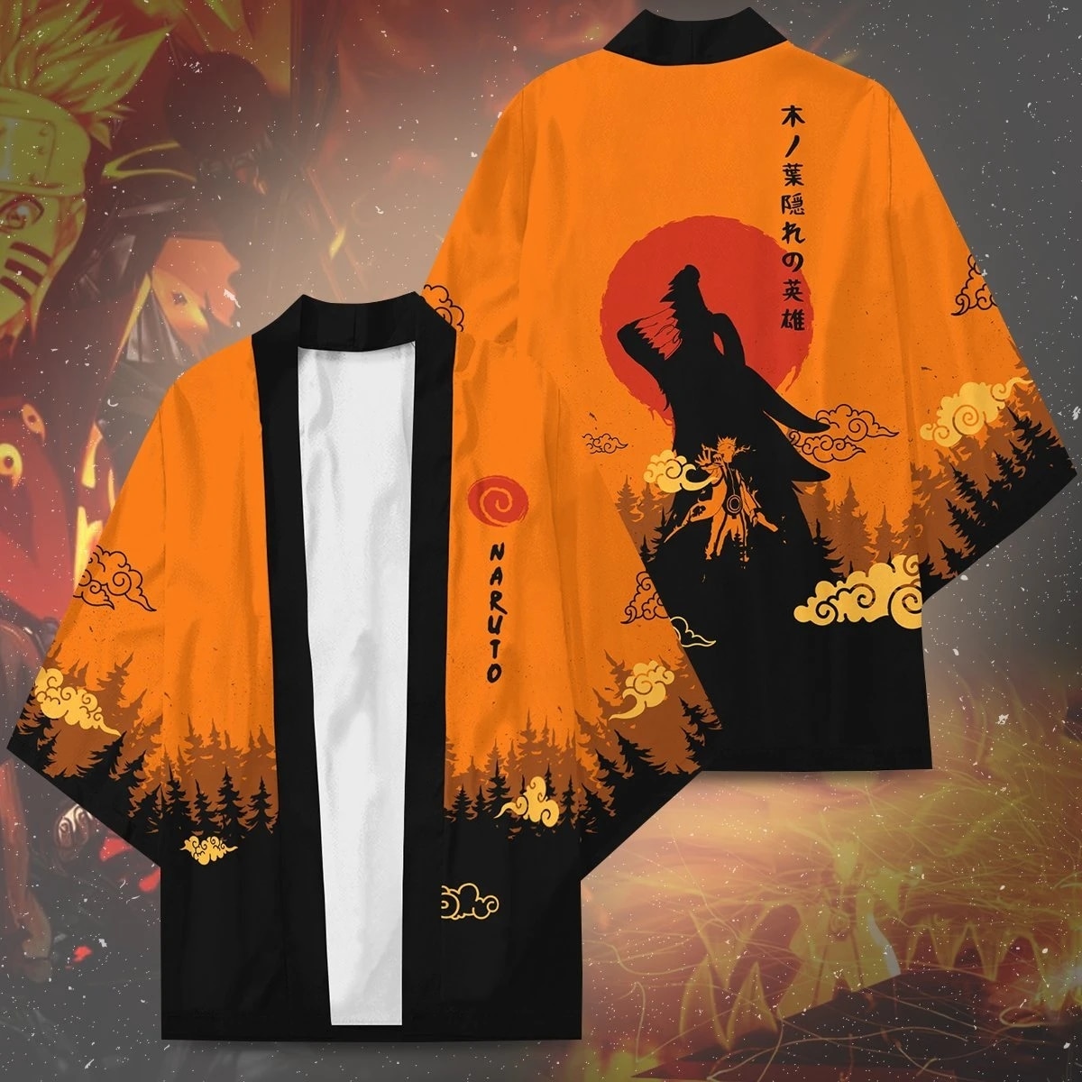Naruto – Different Characters and Clans Themed Cloak Cardigans (4 Designs) Jackets & Coats