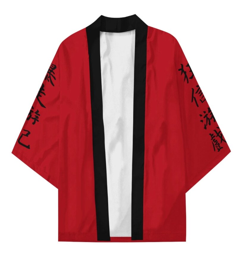 Tokyo Revengers – The Anime Themed Hot Red Cloak Cardigan (Different Sizes) Jackets & Coats