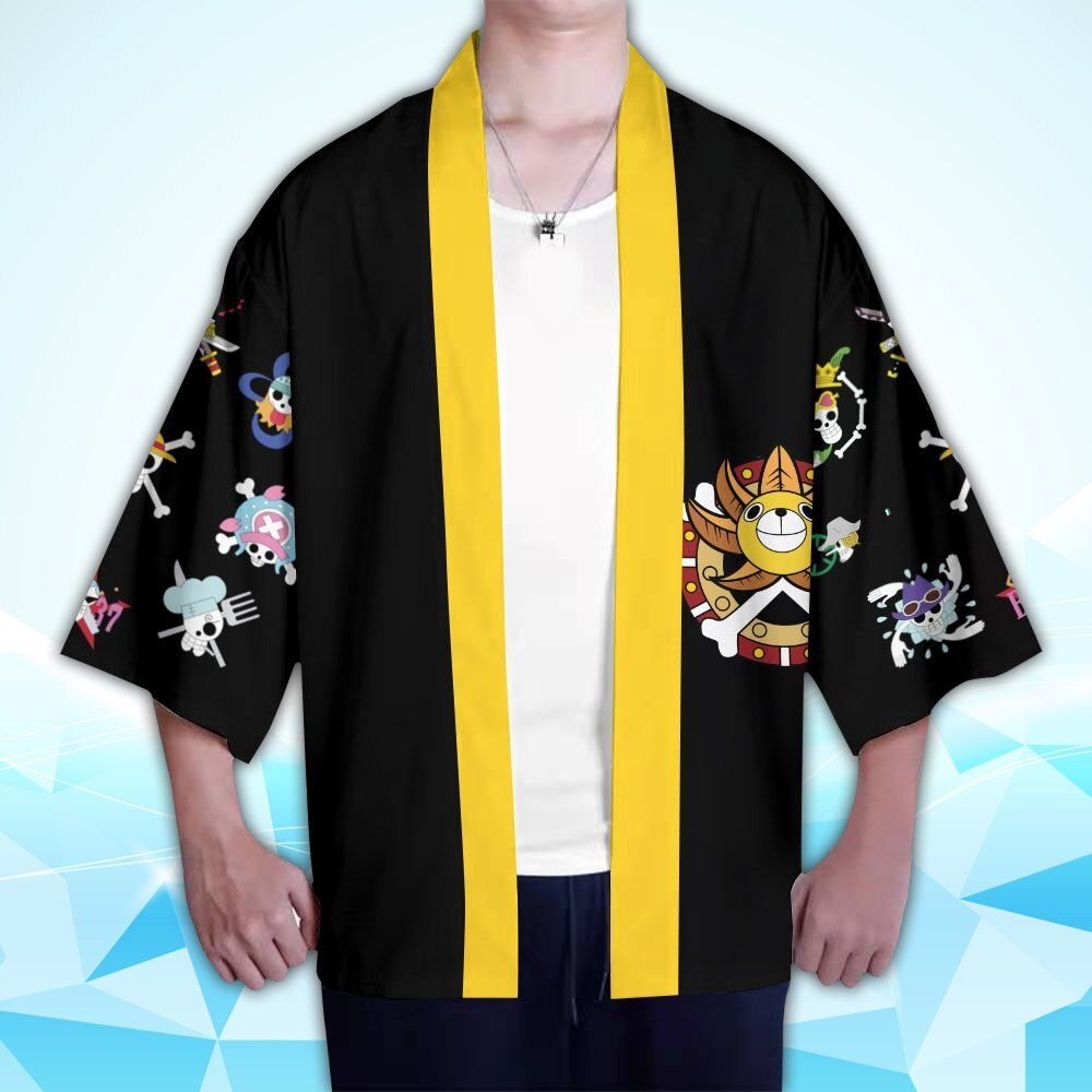One Piece – Luffy Themed Cool Cloak Cardigan (Different Sizes) Jackets & Coats