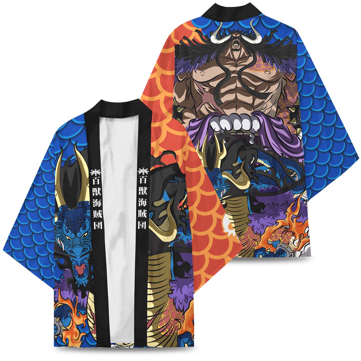 One Piece – Kaidou Themed Amazing Cloak Cardigan (Different Sizes) Jackets & Coats