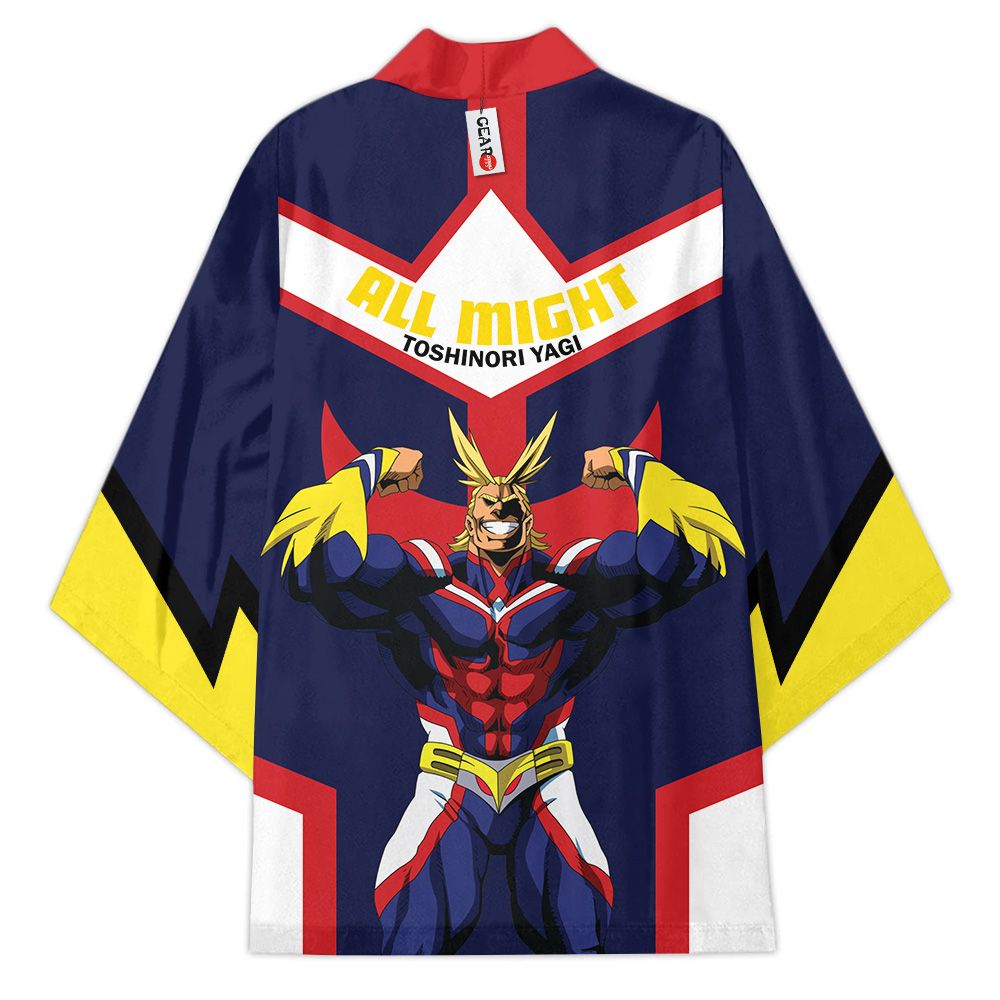 My Hero Academia – All Might Themed Classy Cardigan (Different Sizes) Jackets & Coats