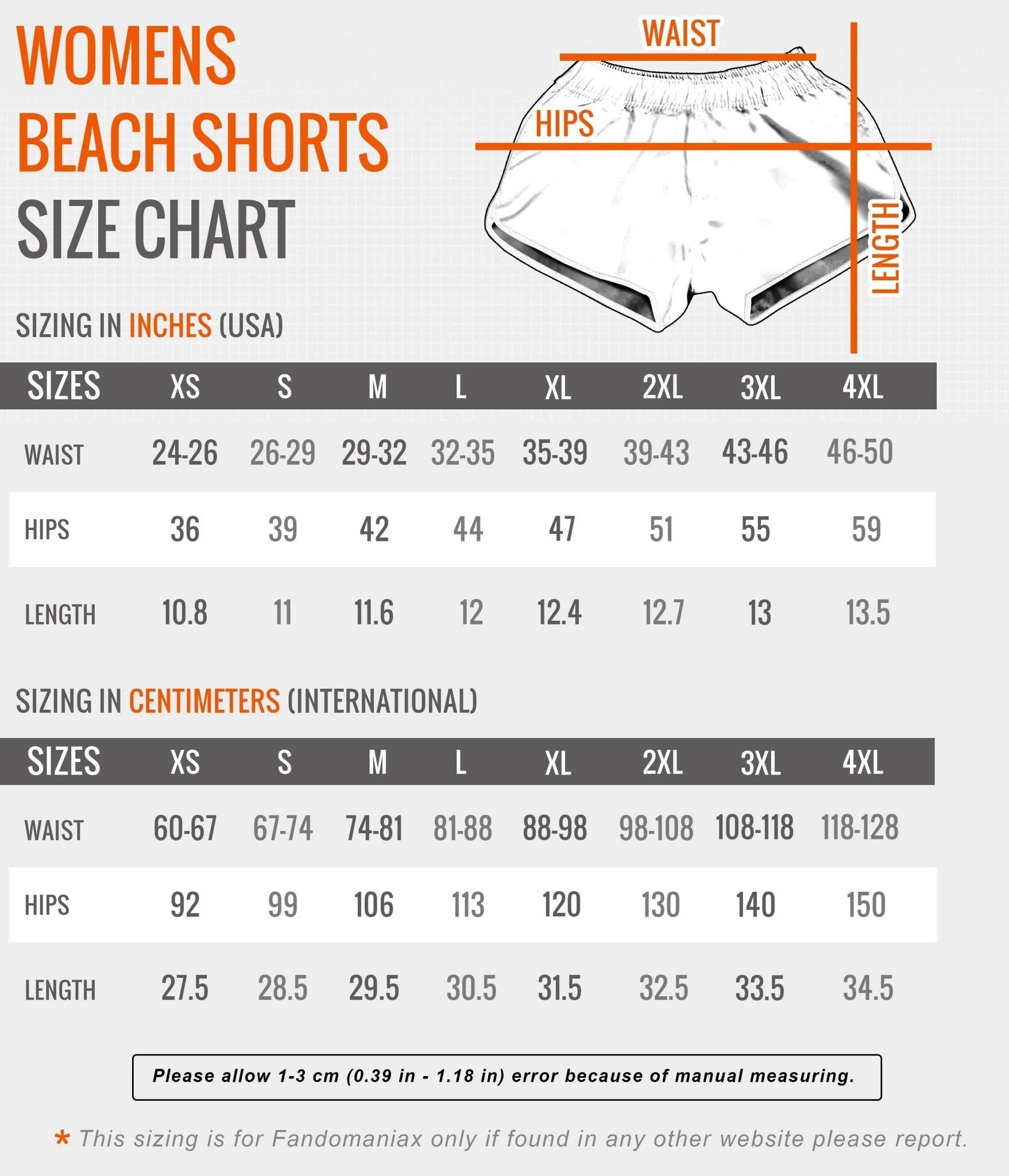 One Punch Man – Saitama Themed Funny Summer/Beach Shorts (Different Sizes) Pants & Shorts
