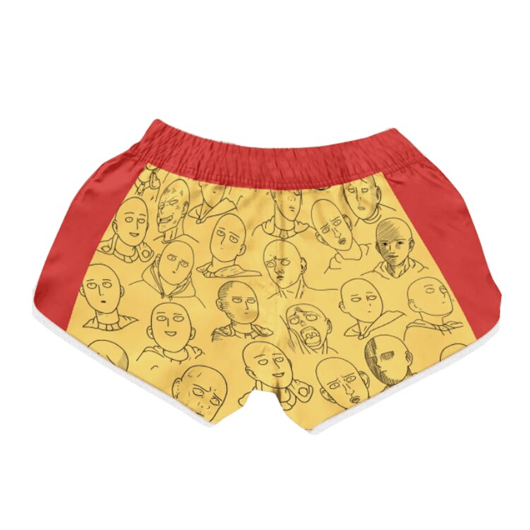 One Punch Man – Saitama Themed Funny Summer/Beach Shorts (Different Sizes) Pants & Shorts