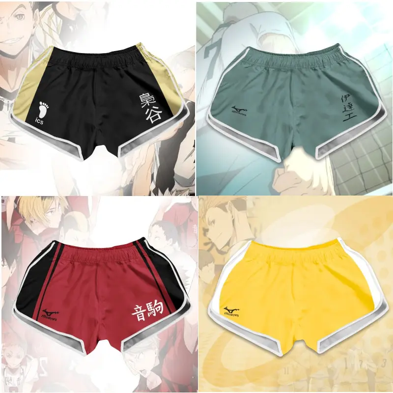 Haikyuu!! – Different Characters Themed Summer/Beach Shorts (7 Designs) Pants & Shorts