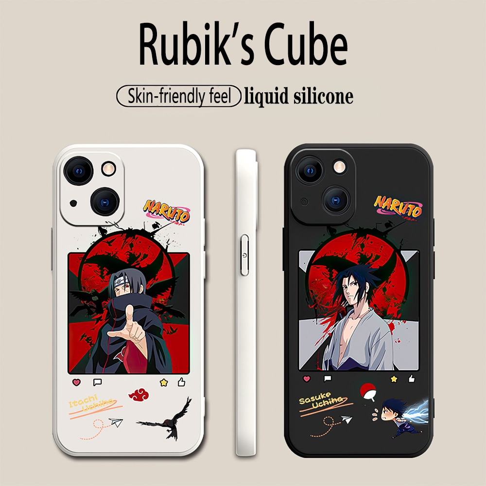 Naruto – Itachi, Sasuke, and Naruto Themed Amazing iPhone Mobile Cases (iPhone 6 – 13 Pro Max) Phone Accessories