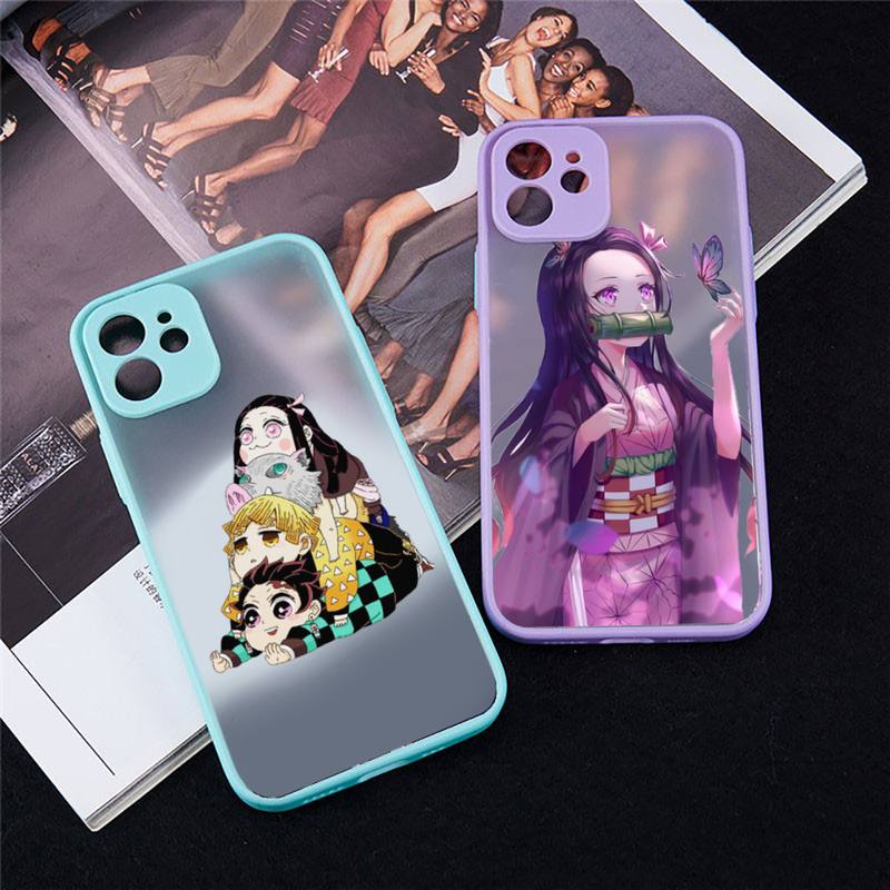 Demon Slayer – Different Great Characters Themed Amazing Mobile Covers for iPhones (iPhone X – 13 Pro Max) Phone Accessories