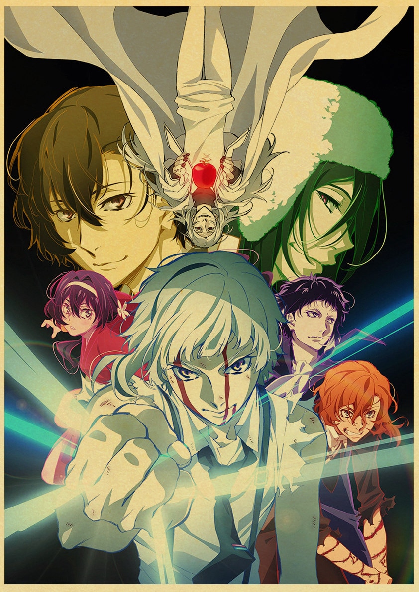 Bungo Stray Dogs – All Hilarious Characters Themed Cool Posters (40+ Designs) Posters