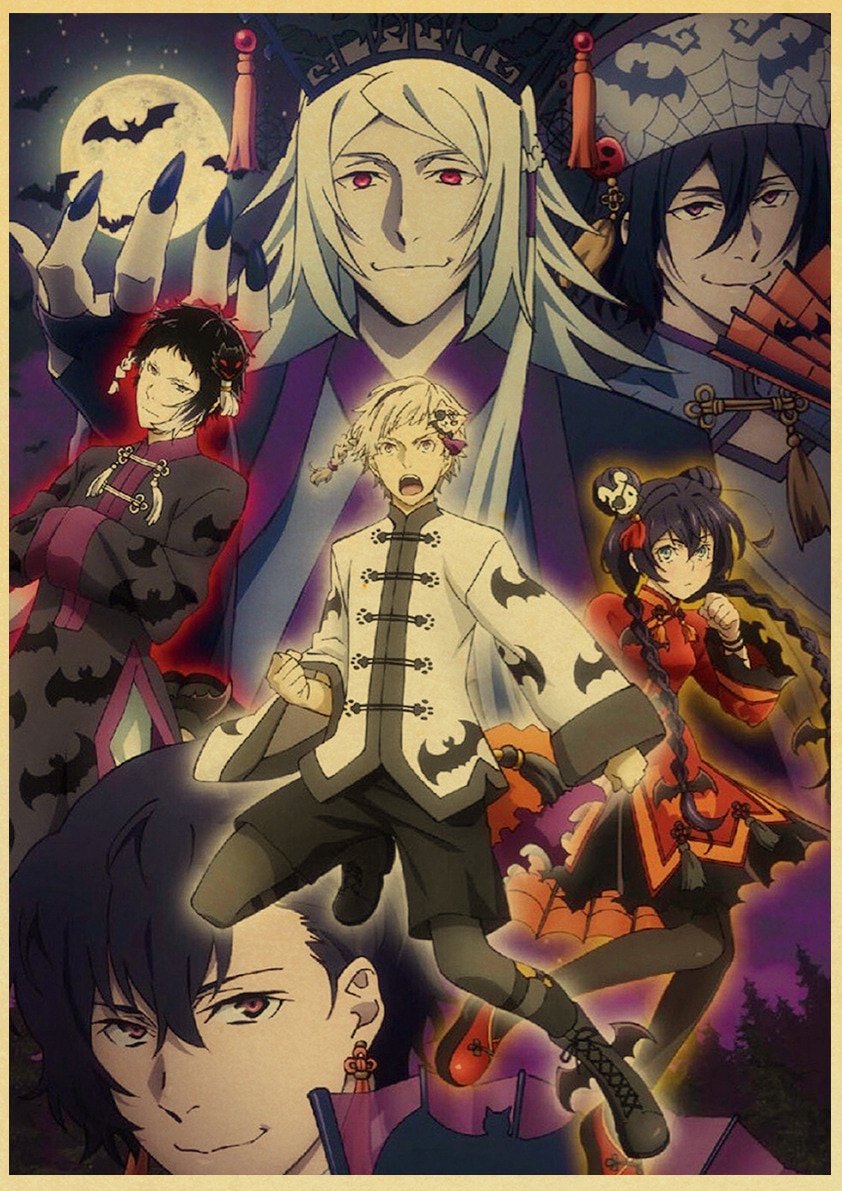 Bungo Stray Dogs – All Hilarious Characters Themed Cool Posters (40+ Designs) Posters