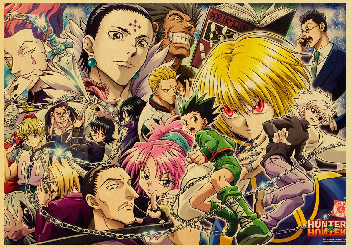Hunter X Hunter – All Cool Characters Themed Classic Posters (20+ Designs) Posters
