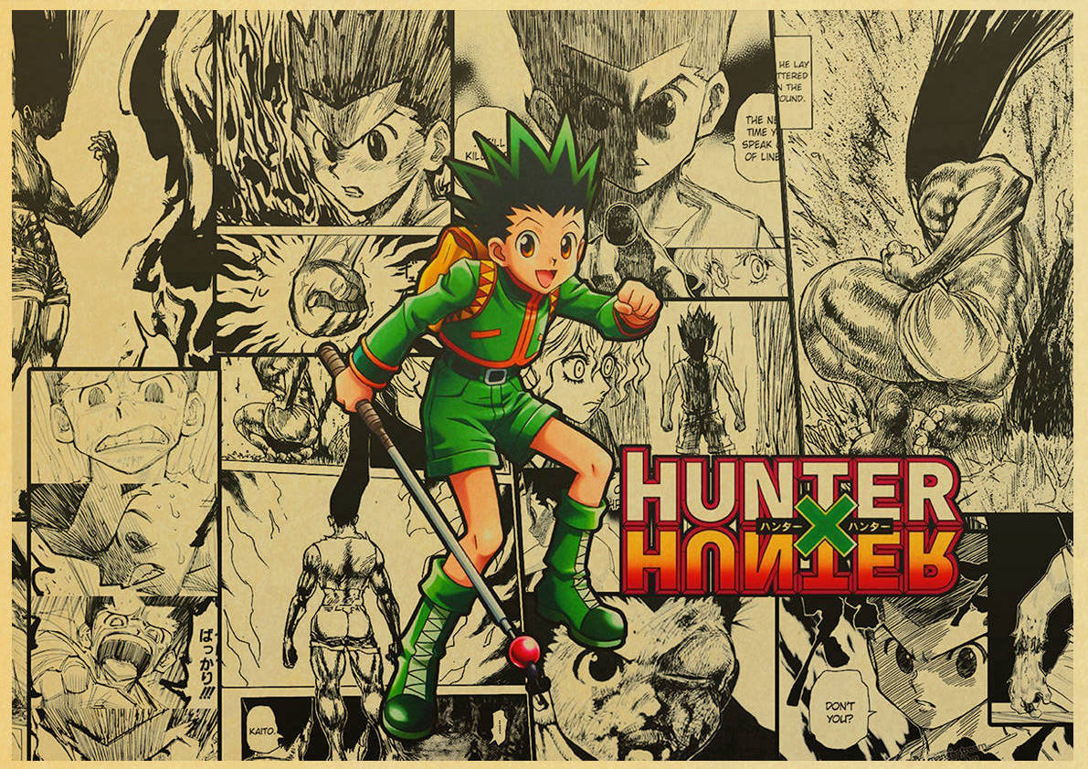 Hunter X Hunter – All Cool Characters Themed Classic Posters (20+ Designs) Posters