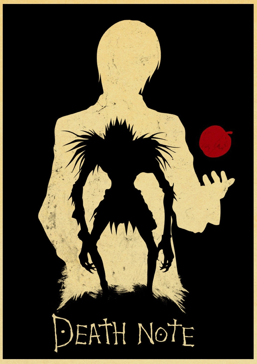Death Note – All Great Characters Themed Classic Retro Posters (40+ Designs) Posters