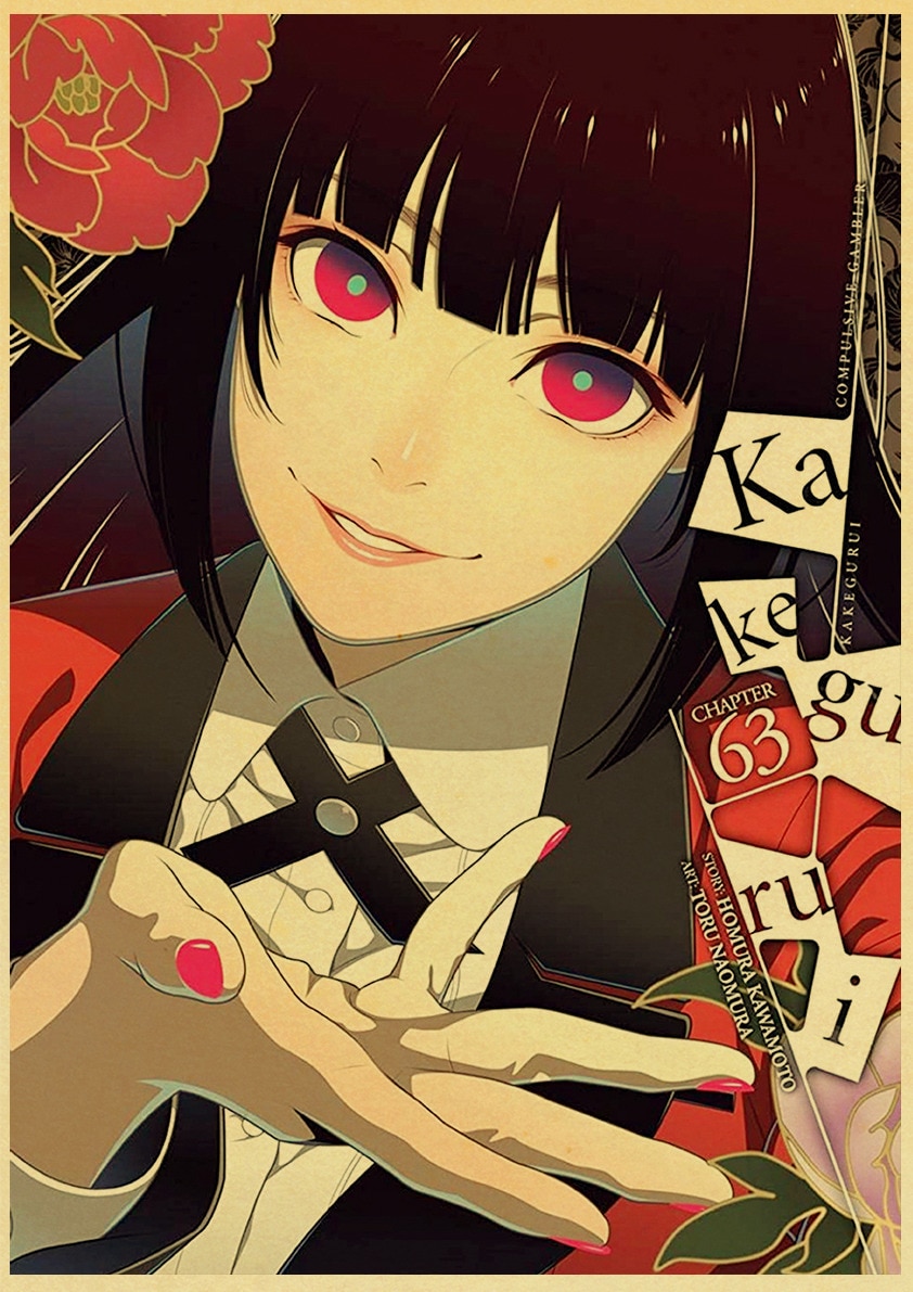 Kakegurui – Different Hot Characters Themed Beautiful Posters (20+ Designs) Posters